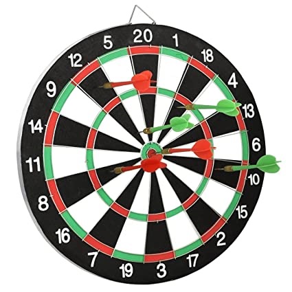 Electronic steel tip dart board